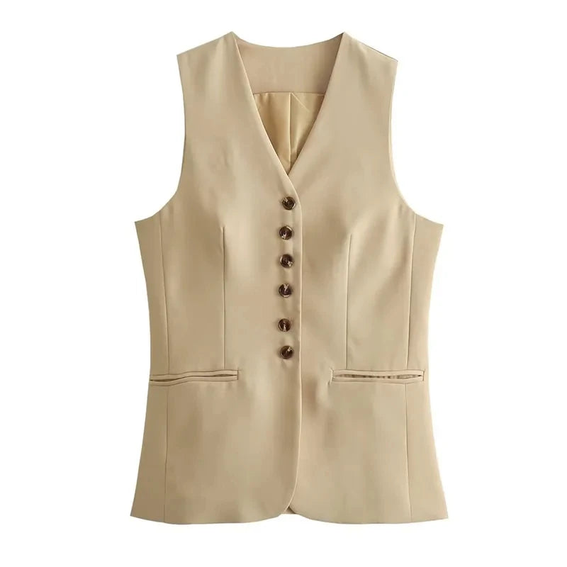 CitySeta Tailored Two-Piece Set – Polished Ease for Busy Days